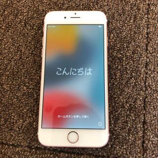 アイフォーン(iPhone)のiPhone 6s ローズゴールド32GB(スマートフォン本体)