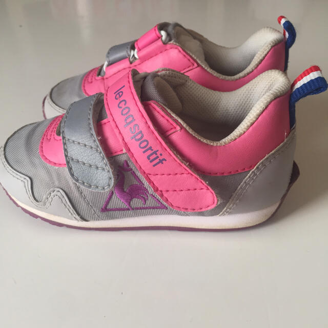 le coq sportif(ルコックスポルティフ)のルコック 女の子 スニーカー キッズ/ベビー/マタニティのベビー靴/シューズ(~14cm)(スニーカー)の商品写真