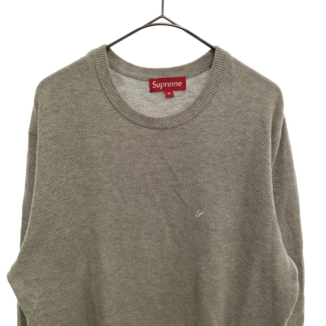 Supreme - SUPREME シュプリーム 12SS Birdseye Pique Sweater S Supreme - SUPREME シュプリーム 12SS Birdseye Pique Sweater S