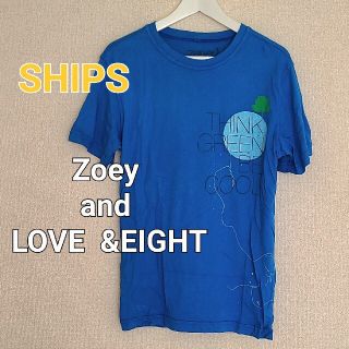 シップス(SHIPS)のSHIPS購入 ZOEY and LOVE &EIGHTプリントT シャツ(Tシャツ/カットソー(半袖/袖なし))