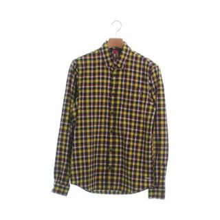 スコッチアンドソーダ(SCOTCH & SODA)のSCOTCH&SODA カジュアルシャツ S 黄x黒x白等(チェック) 【古着】【中古】(シャツ)