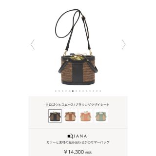 ダイアナ かごバッグの通販 100点以上 | DIANAを買うならラクマ