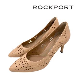 ロックポート(ROCKPORT)の【極美品】ROCKPORT ロックポート ポインテッドトゥ スタッズ  パンプス(ハイヒール/パンプス)