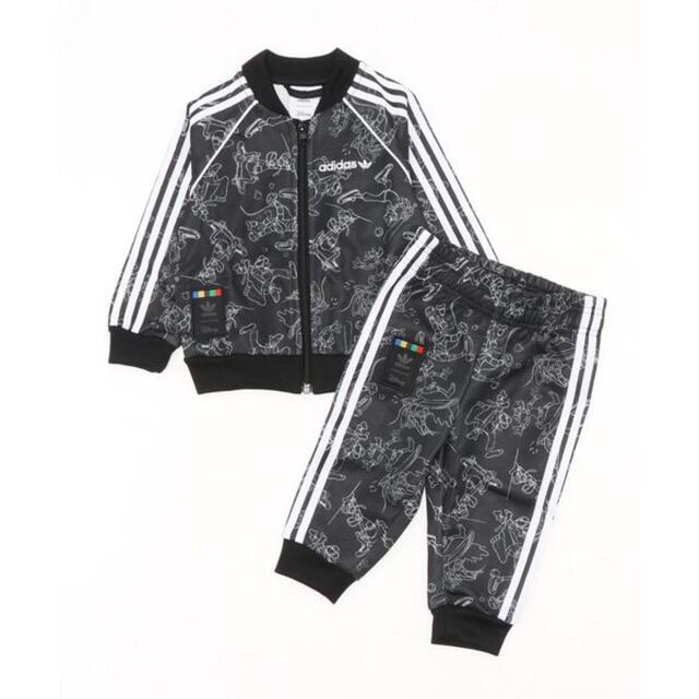 adidas(アディダス)のadidas /ディズニージャージ 上下セット キッズ/ベビー/マタニティのベビー服(~85cm)(その他)の商品写真