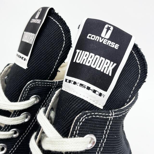 DRKSHDW(ダークシャドウ)の【美品】CONVERSE x DRKSHDW ダークシャドゥ TURBODRK メンズの靴/シューズ(スニーカー)の商品写真