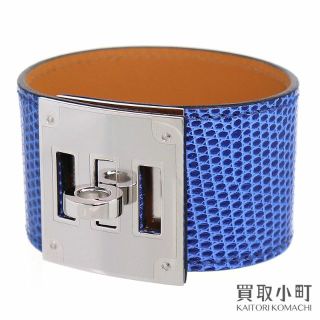 エルメス レザーブレスレット(ブルー・ネイビー/青色系)の通販 19点