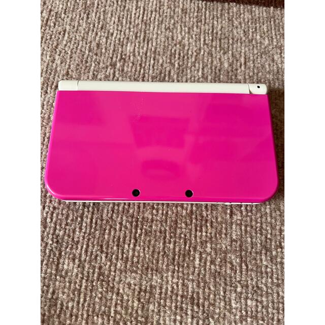 ニンテンドー3DS LL ピンク×ホワイト