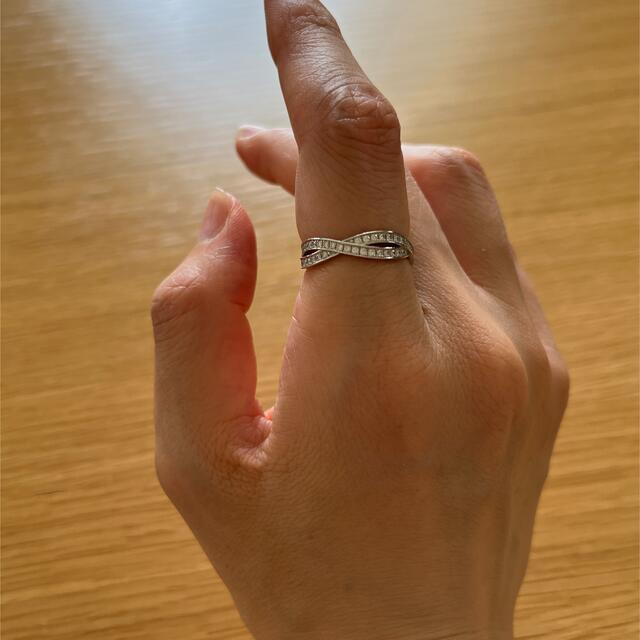 タサキ フルエタニティリング ダイヤモンド プラチナ 指輪