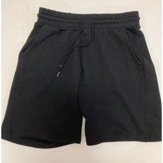 エイチアンドエム(H&M)の【H&M 】【Sサイズ】黒ショートパンツ(ショートパンツ)