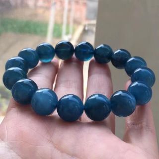 ⭐︎【天然】アクアマリン ブレスレット 13mm