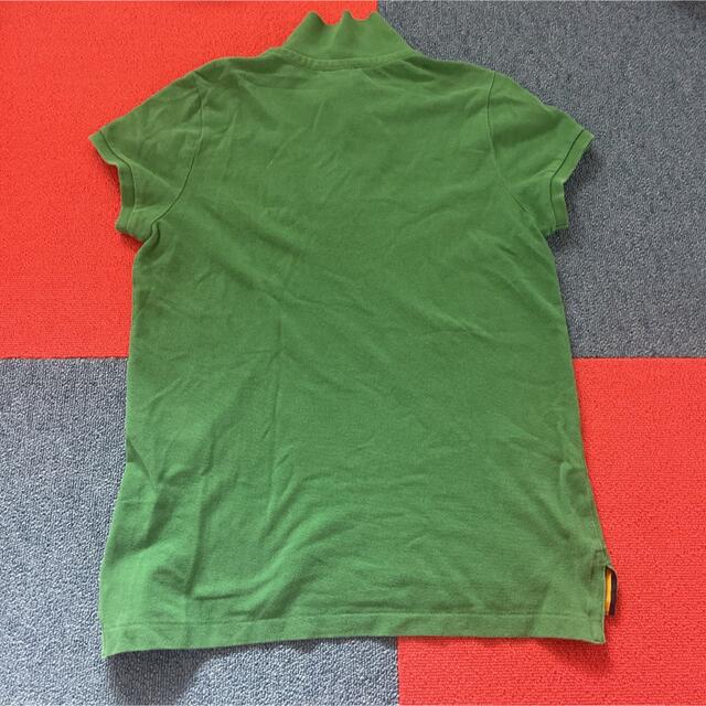 Ralph Lauren(ラルフローレン)のラルフローレン ポロシャツ グリーン Lサイズ レディースのトップス(カットソー(半袖/袖なし))の商品写真