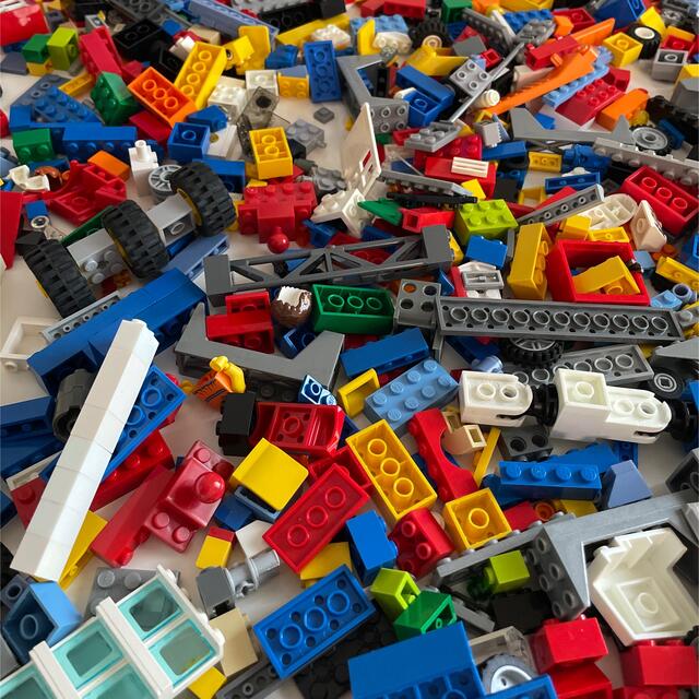 Lego(レゴ)のレゴ (LEGO) 基本セット 青のコンテナスーパーデラックス 5508＋追加 キッズ/ベビー/マタニティのおもちゃ(積み木/ブロック)の商品写真