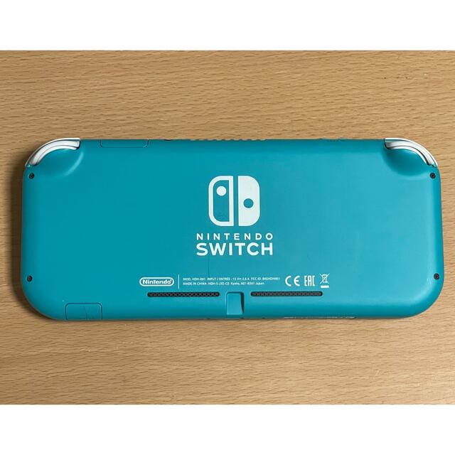 Nintendo Switch Lite ターコイズ  箱付き 充電器あり 2