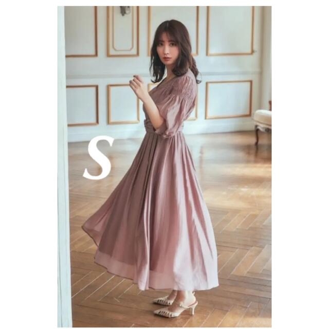 Her lip to Airy Volume Sleeve Dress エアリー