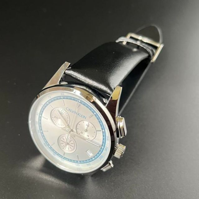 ○新品○カルバンクラインCALVIN KLEIN/42mm/クロノグラフ-