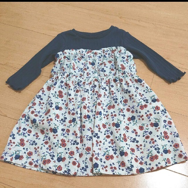 F.O.KIDS(エフオーキッズ)の☆アプレレクール☆ ワンピース 80cm キッズ/ベビー/マタニティのベビー服(~85cm)(ワンピース)の商品写真