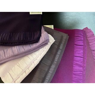 ちりめん無地帯揚げ色見本用 ➀-1〜➅-1の通販 by あずき's shop|ラクマ