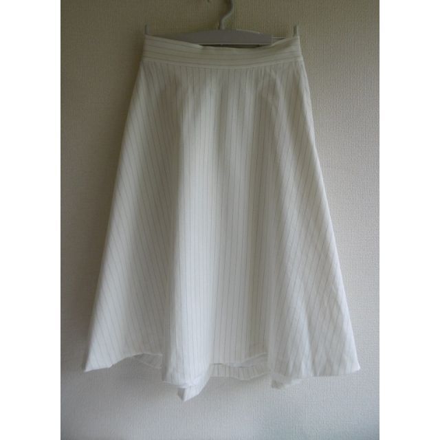 IENA(イエナ)のIENA ストライプ　フレアー　スカート　36 イエナ レディースのスカート(ひざ丈スカート)の商品写真