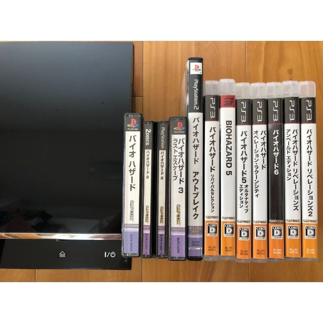 動作品 この1台でPS1/2/3ソフト遊べるPS3(60→320GB交換)BIO