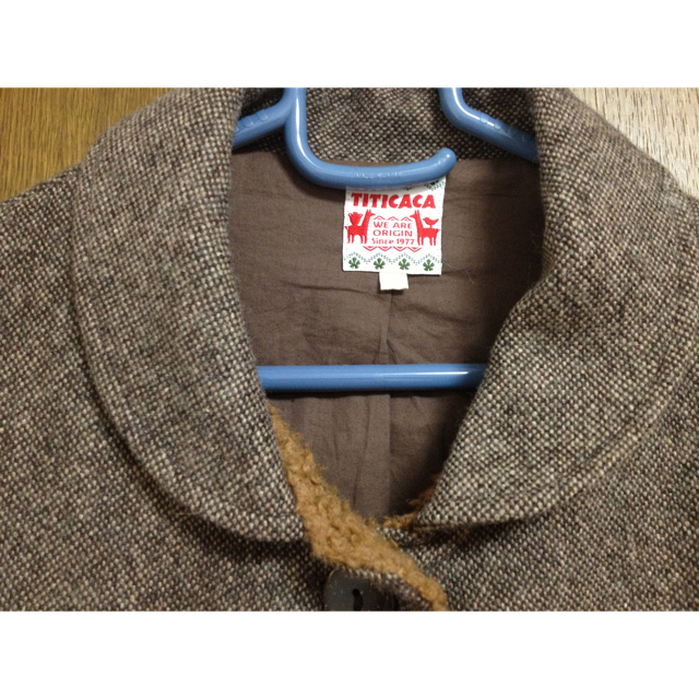 titicaca(チチカカ)のチチカカ＊ロングコート レディースのジャケット/アウター(ロングコート)の商品写真