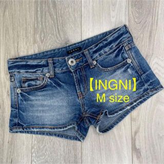 イング(INGNI)のINGNI イング デニム ショートパンツ Mサイズ(ショートパンツ)