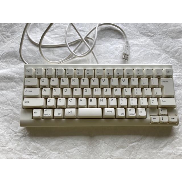 【ほぼ新品】PFU  HHKB lite2 for mac スマホ/家電/カメラのPC/タブレット(PC周辺機器)の商品写真