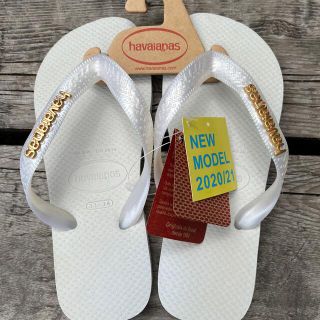 havaianas キッズビーチサンダル　22cm(サンダル)