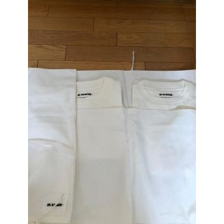 ジルサンダー(Jil Sander)のジルサンダー　Tシャツ　袋付き　2枚セット(Tシャツ/カットソー(半袖/袖なし))