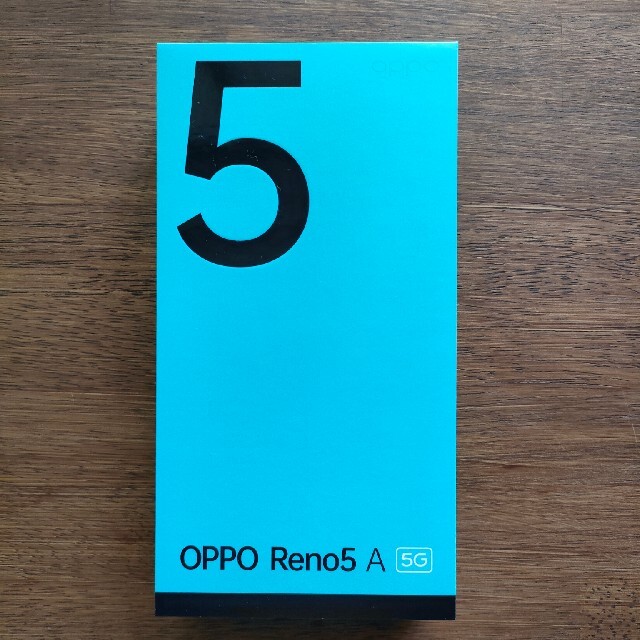 新品「OPPO Reno5 A eSIM A103OP アイスブルー