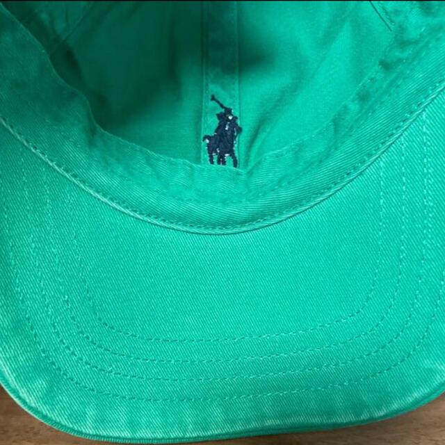 POLO RALPH LAUREN(ポロラルフローレン)の大人気♪ ラルフローレン　グリーン　キャップ レディースの帽子(キャップ)の商品写真