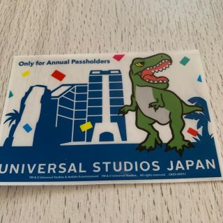 ユニバーサルスタジオジャパン(USJ)のUSJ 年パス　クリアケース　ジュラシックパーク(その他)