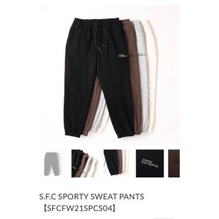 ワンエルディーケーセレクト(1LDK SELECT)のS.F.C SPORTY SWEAT PANTS L(スウェット)