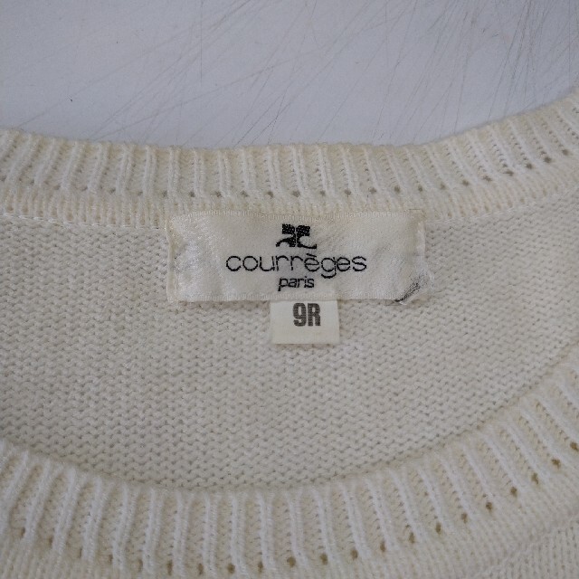 Courreges(クレージュ)のクレージュ　サマーセーター　サイズ9 レディースのトップス(ニット/セーター)の商品写真