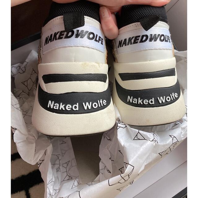 Naked Wolf レオパード厚底スニーカー 2