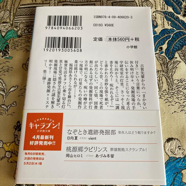 小学館(ショウガクカン)のなぞとき遺跡発掘部 弥生人はどう眠りますか？ エンタメ/ホビーの本(その他)の商品写真