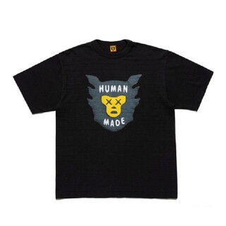 ヒューマンメイド(HUMAN MADE)のT-SHIRT KAWS #1 / BLACK/ Mサイズ(Tシャツ/カットソー(半袖/袖なし))