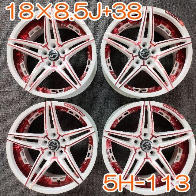 No.3 WHEELEGEND 18×8.5J+38 アルミホイール ４本セット18×85J38PCD