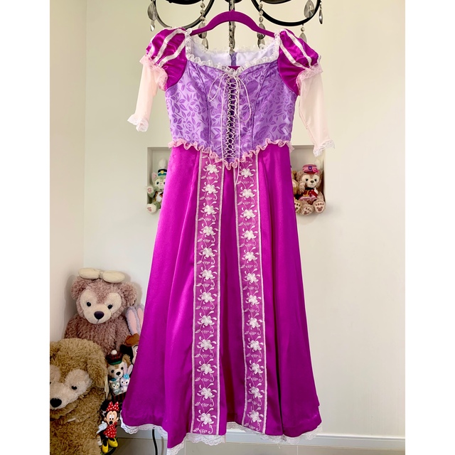 Disney ディズニープリンセス ラプンツェル ドレス 130