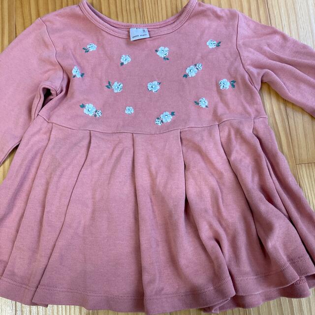 petit main(プティマイン)のプティマイン　120 長袖 キッズ/ベビー/マタニティのキッズ服女の子用(90cm~)(Tシャツ/カットソー)の商品写真