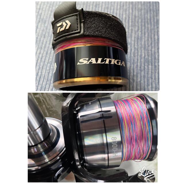 完璧 DAIWA とソルティガ14000スプールSLP セルテートSW8000H - リール