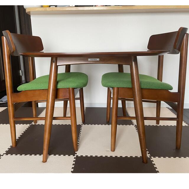 カリモク家具(カリモクカグ)のカリモク６０　テーブルセット インテリア/住まい/日用品の机/テーブル(ダイニングテーブル)の商品写真