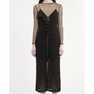 ジルスチュアート(JILLSTUART)のジルスチュアート　ティナエンブロイダリーキャミワンピース(ロングワンピース/マキシワンピース)