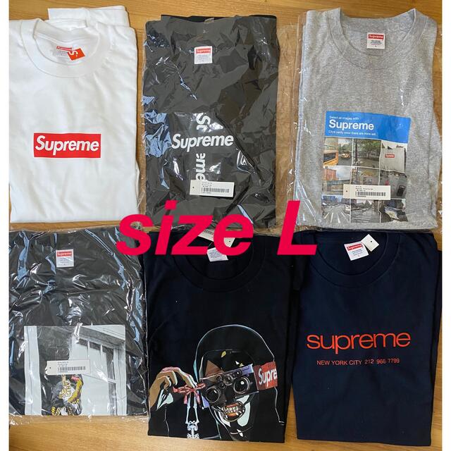 Supreme - 【要コメント】supreme Tシャツ　ロンT