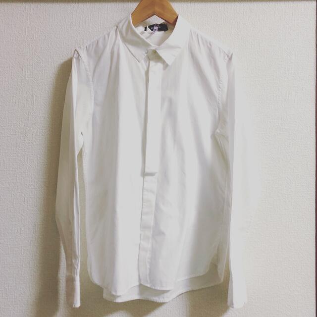 【美品】zucca デザイン白シャツ