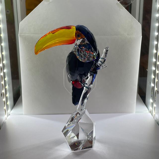 近鉄百貨店で購入しましたSWAROVSKI Toucan Bird オオハシフィギュリン