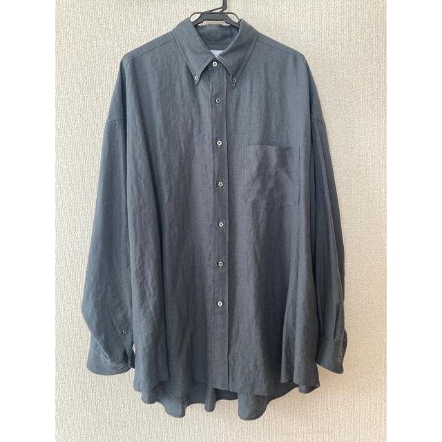 1LDK SELECT(ワンエルディーケーセレクト)のグラフペーパー　Linen L/S Oversized B.D Shirt メンズのトップス(シャツ)の商品写真