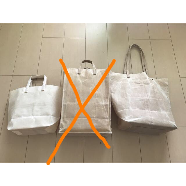 COMOLI(コモリ)の専用　瀧川かずみ　KAZUMI TAKIGAWA ロウビキトートバッグ メンズのバッグ(トートバッグ)の商品写真