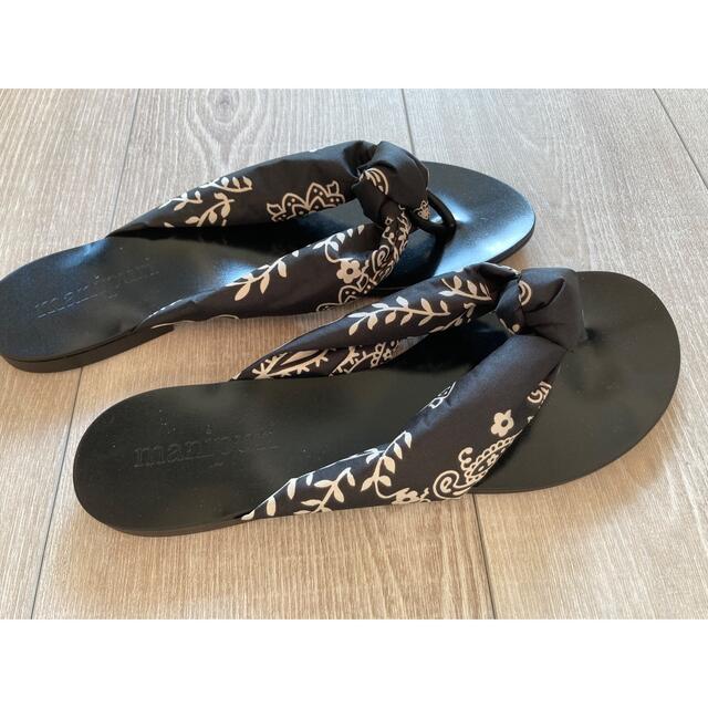 manipuri(マニプリ)の❤︎新品❤︎manipuri マニプリ❤︎バンダナサンダル レディースの靴/シューズ(サンダル)の商品写真