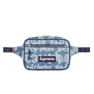 シュプリーム(Supreme)のSupreme Fat Tip Jacquard Denim Waist Bag(ウエストポーチ)