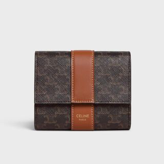 celine - CELINE トリオンフキャンバスウォレットの通販 by bee's shop